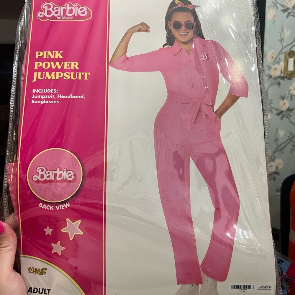 Barbie Vibrant Pink Jumpsuit Set